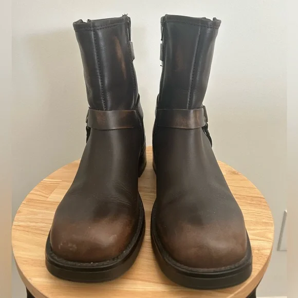 Steve Madden Brown Brixton Boots - Picture 3 of 8